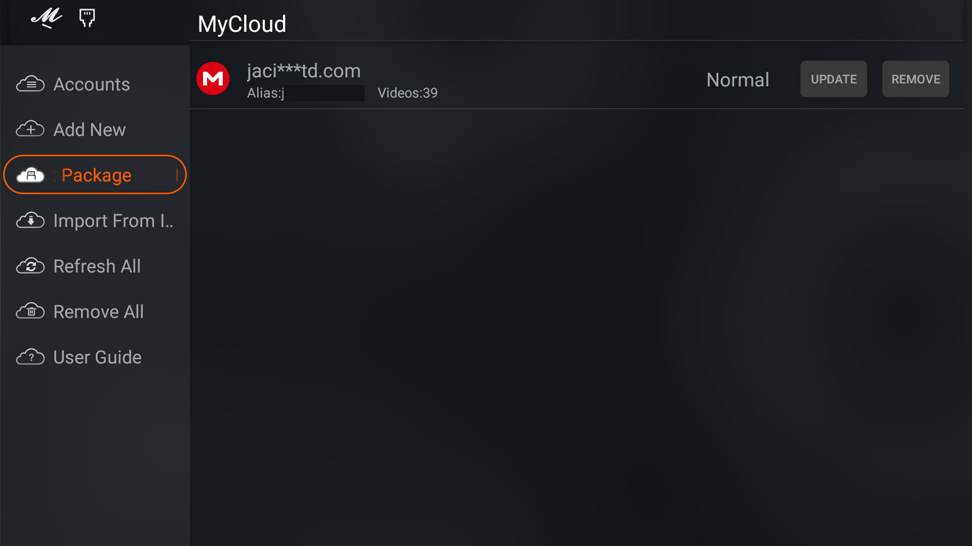 How to add your cloud - My Family Cinema